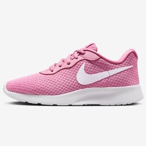 Bling Nikes Tanjun Pink Sneakers made with Swarovski Crystals Women's Shoes